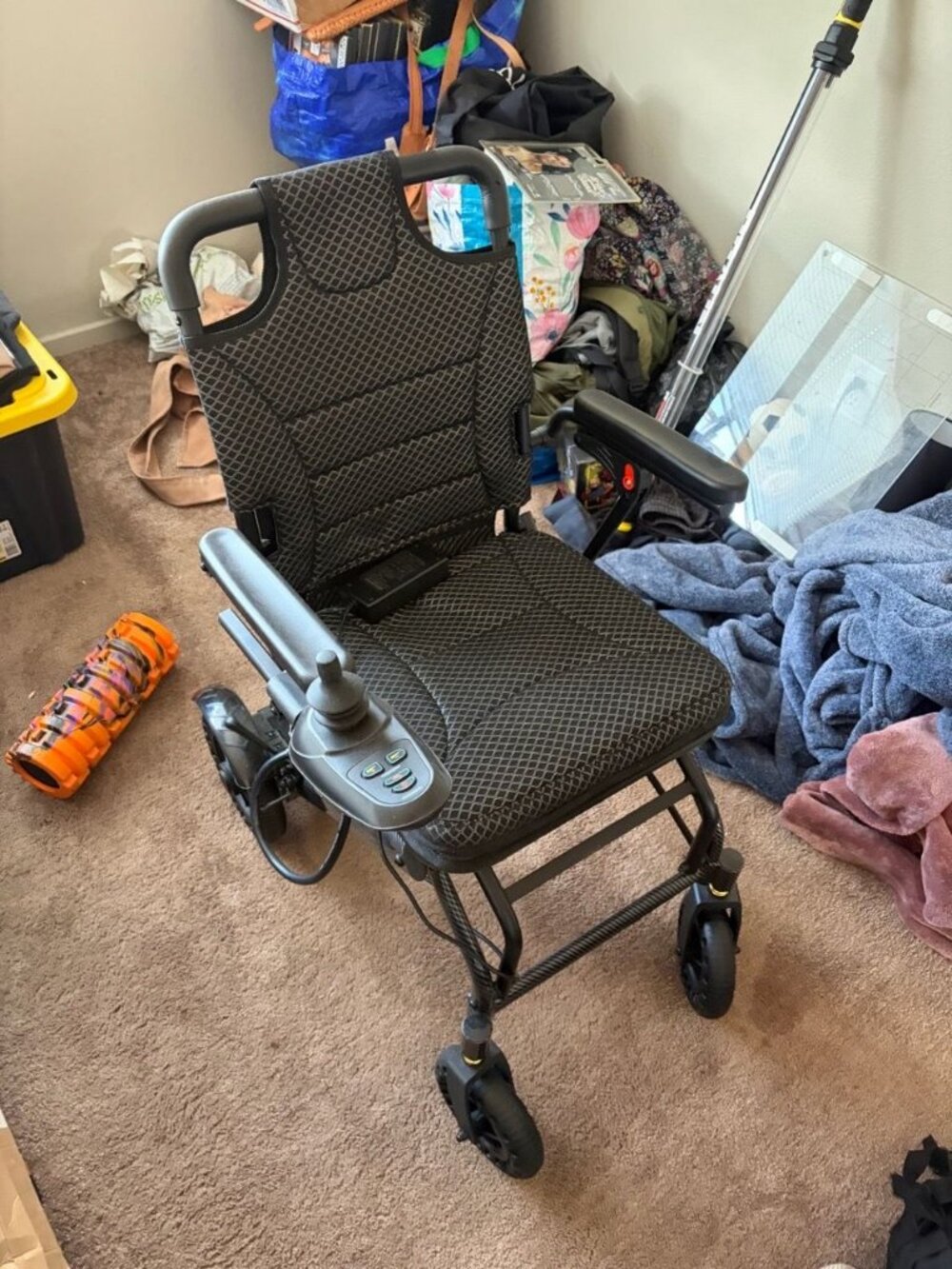 Verpal Electric Lightweight Electric Foldable Motorized Wheelchair